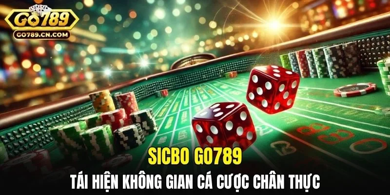 Sicbo GO789 tái hiện không gian cá cược chân thực